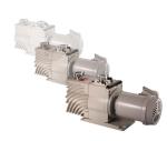 Motor Drive Oil 2 Stage Rotary Vane Vacuum Pump Anti Suck Back Valve Design