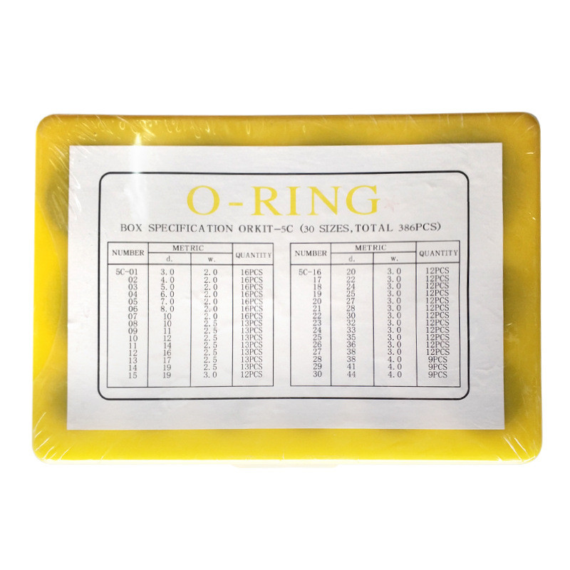 DIN 3771 NBR O Ring Kit With VMQ -30 To 120C Temperature Rating