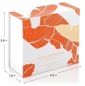 Wholesale Cardboard customized colorful printed white board paper gift box Fashionable flip lid gift packaging box from china suppliers