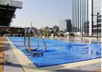 Anti - UV 100um 200um Swimming Pool Solar Cover Blue Color PE Bubble Blanket
