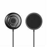 8mm Distance Mini 15W Qi Magnetic Charger With ring bracket