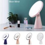 Desktop Round Portable Pantone Color Makeup Vanity Beauty LED Mirror