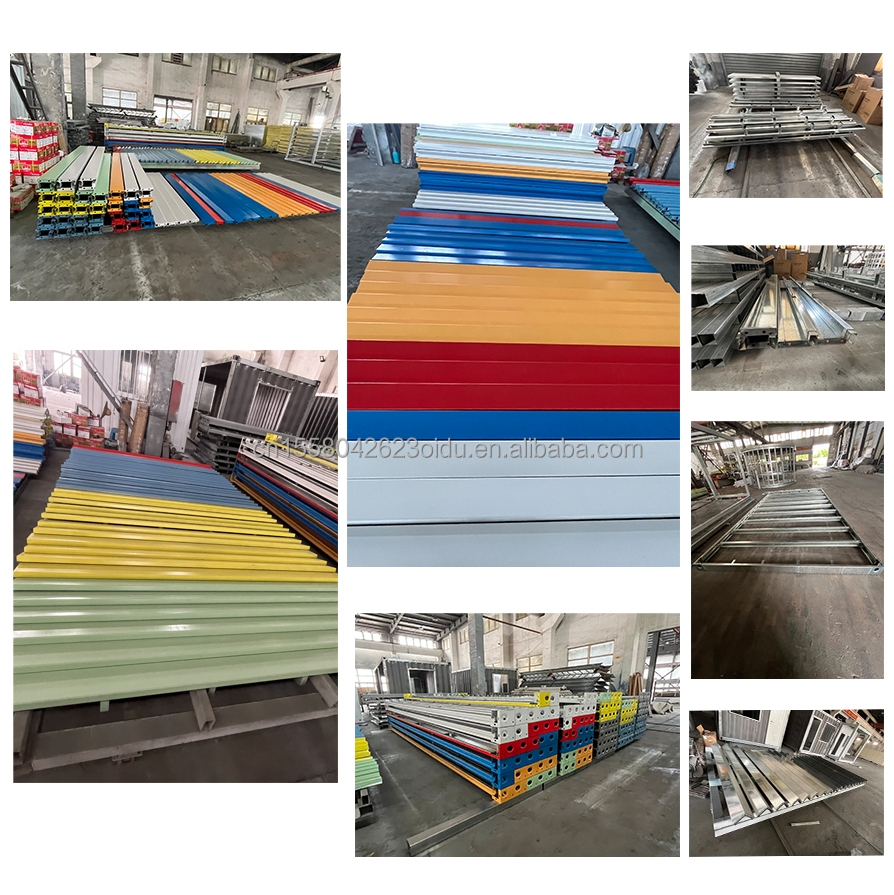 Galvanized Steel Square Tubes Main Structure Prefabricated Tiny Room Container House for Construction Site Warehouse Family