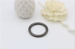 OEM Design 33 MM Gunmetal Color Iron Wire Bag O Rings For Sales
