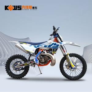 Wholesale ODM KTM 250 CC Dirt Bike Two Stroke Motocross Blue White Black from china suppliers