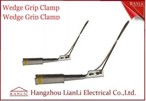 China Harden Aluminum Porcelain Wedge Grip Clamp Conduit Tools Stainless Solid Bail on sale