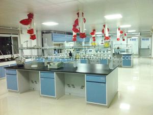 Wholesale Cleanroom Modular Lab Benches 12.7mm Alkali Resist Countertops Cold Rolled Steel Frames from china suppliers