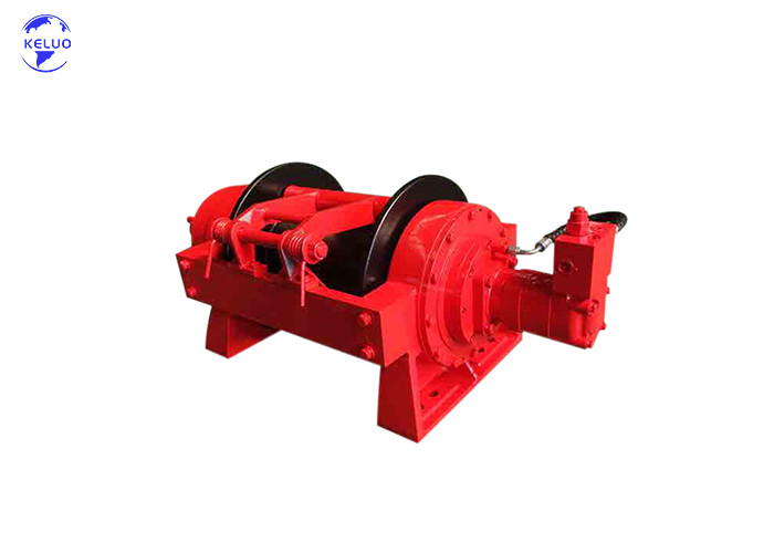 Industrial 10 Ton 15 Ton Hydraulic Winch OEM With Wire Rope