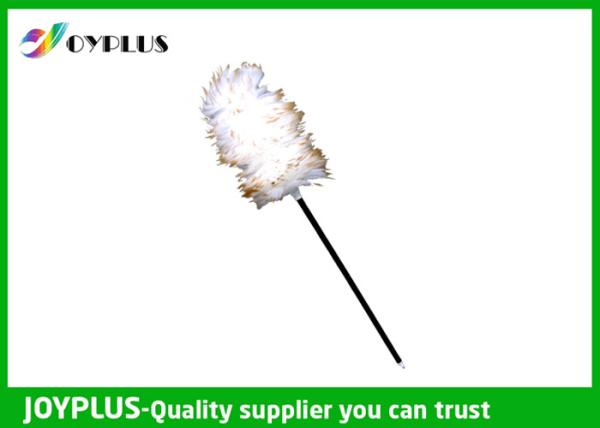 Fashionable Dust Stick Duster Cleaning Lambswool Duster Wooden Handle Multi