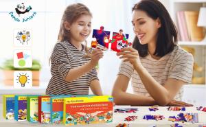 Wholesale Paper Board Floor Puzzle Toys Level-Up Jigsaw Puzzle Games For Children from china suppliers