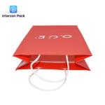 Offset Printing 16x6x12 Shopping Bags Twisted Handles Kraft Paper Bags With Logo