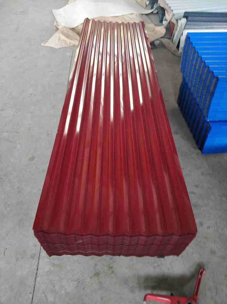 Customized PRE-PAINTED Corrugated steel Roof Sheets for building adornment Corrugated Steel Roof Sheets