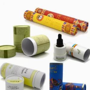 Wholesale Round Craft Paper Tube Packaging Box Customized Cosmetic Packaging Container from china suppliers