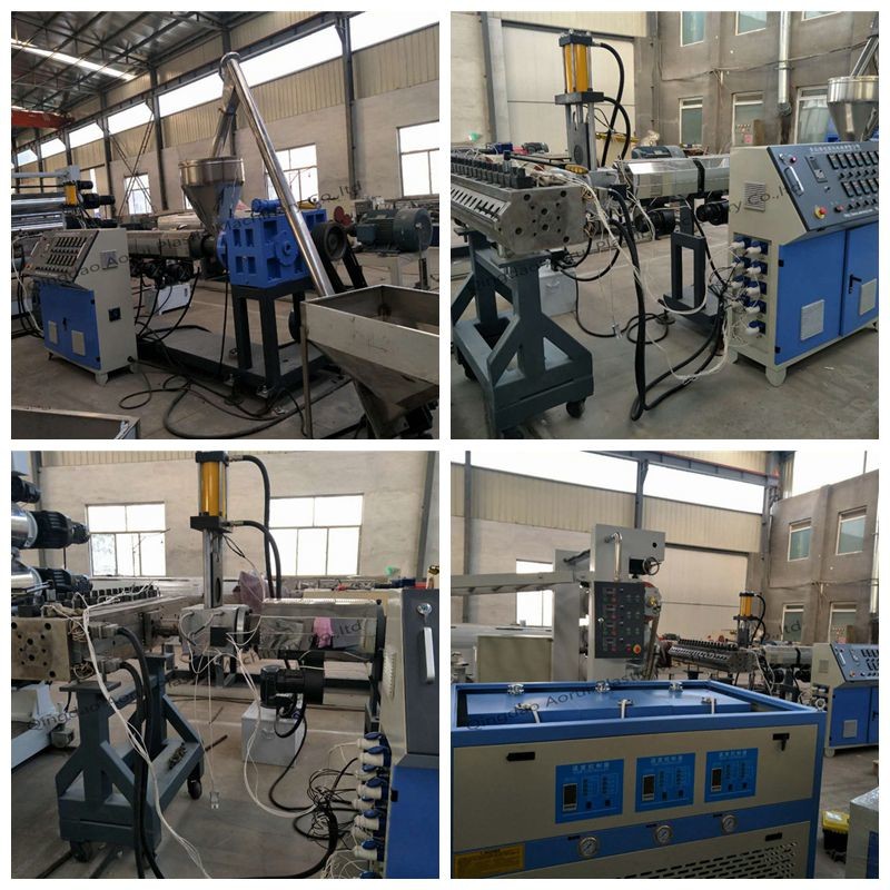 Plastic Crust Foamed Board Machine , PVC Foam Board Production Line