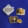 Buy cheap new design promotion metal printing badge, 100% club metal gift badge from wholesalers