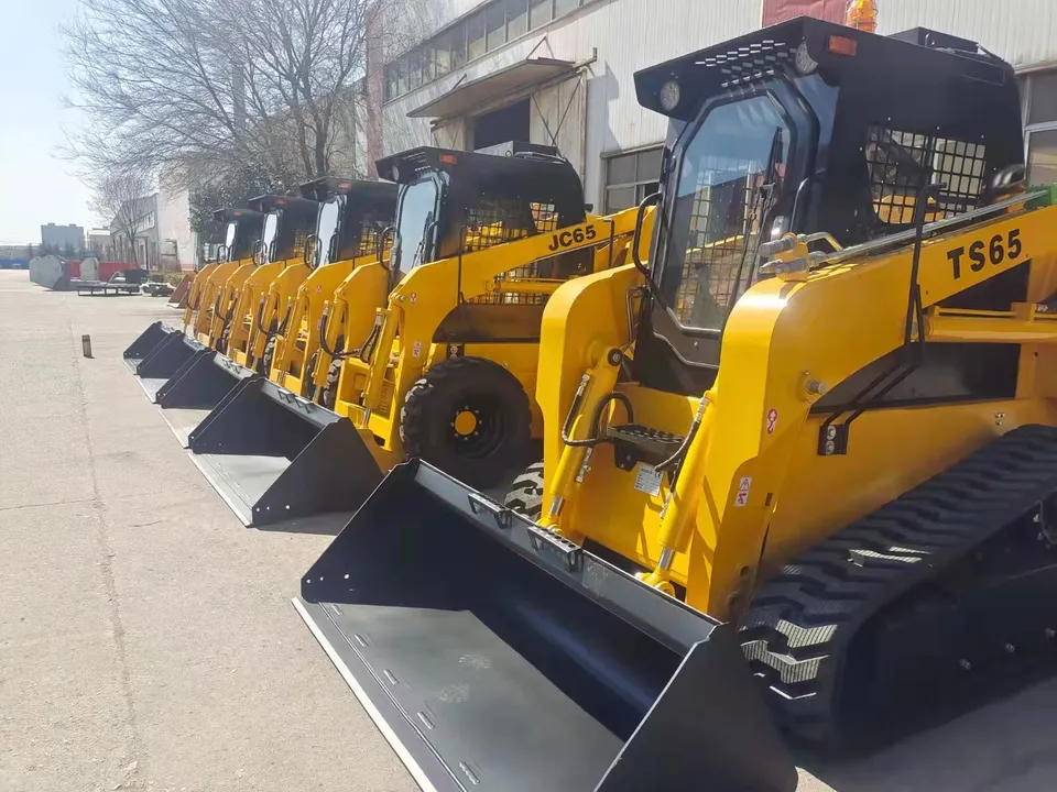SNSC EPA EV Engine 350kg 500kg Mini Diesel Skid Steer Loader Max Dumping Height 2050mm