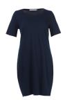 Short Sleeve Custom Womens Dresses Medium Length Slim Skinny Shape In Black