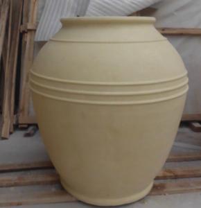 Wholesale Customized design cast stone large garden carved pots for sale from china suppliers