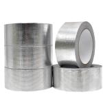 HVAC Aluminum Foil Tape Solvent Acrylic Self Adhesive High Temp Aluminum Tape