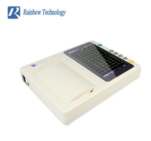 Wholesale AC 110-230V Touch Screen 6 Channels Medical ECG EKG Machine Net Weight 1.3kg from china suppliers
