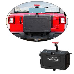 Wholesale Off-road 700X450X317mm Aluminum Alloy Tail Gate Storage Box For Jeep Wrangler TANK 300 from china suppliers