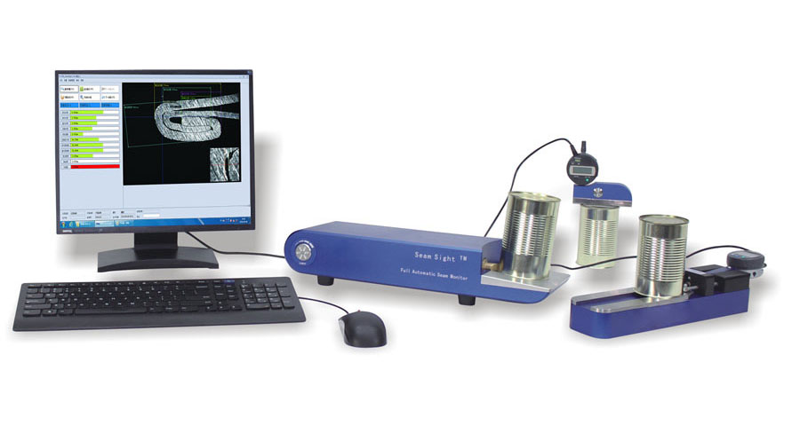 0.005mm Accuracy Can Seam Inspection Equipment With USB Port 0.001mm Resolution