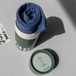 Biodegradable Apparel Round Cylinder Underwear T-shirts Tube Packaging
