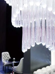 Wholesale Banquet Hall Chandelier Hotel Lobby Sales Department Sand Table Crystal Lamp Water Drop Chandelier Model Room Exhibition Hall Personality Non-standard from china suppliers