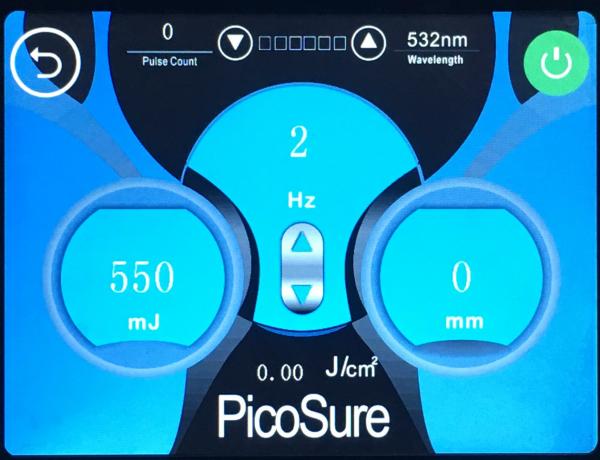 Korea /pigmenation removal Picosure all colour tattoo removal Picosecond