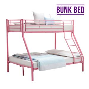 Wholesale Custom Iron Tube Bed , Industrial Metal Bunk Beds Glossy Finish from china suppliers