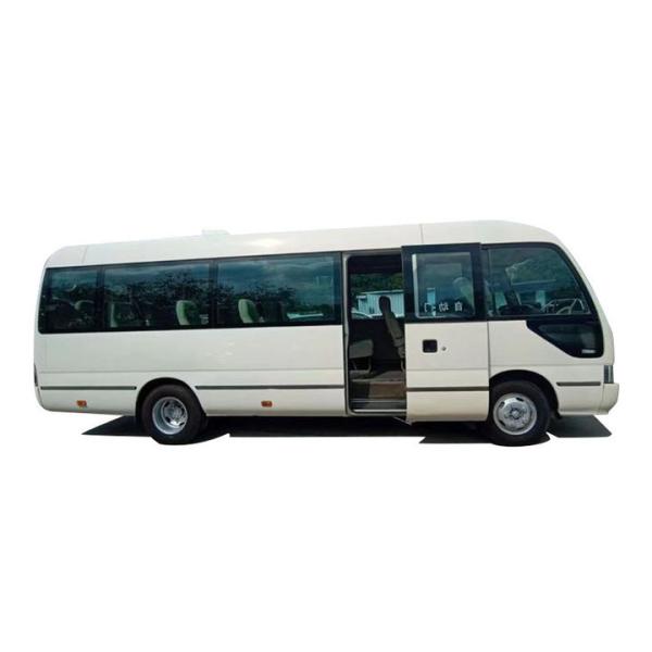 Good Condition LHD Used Diesel 30 Seater Toyota Coaster Bus Suitable for Group