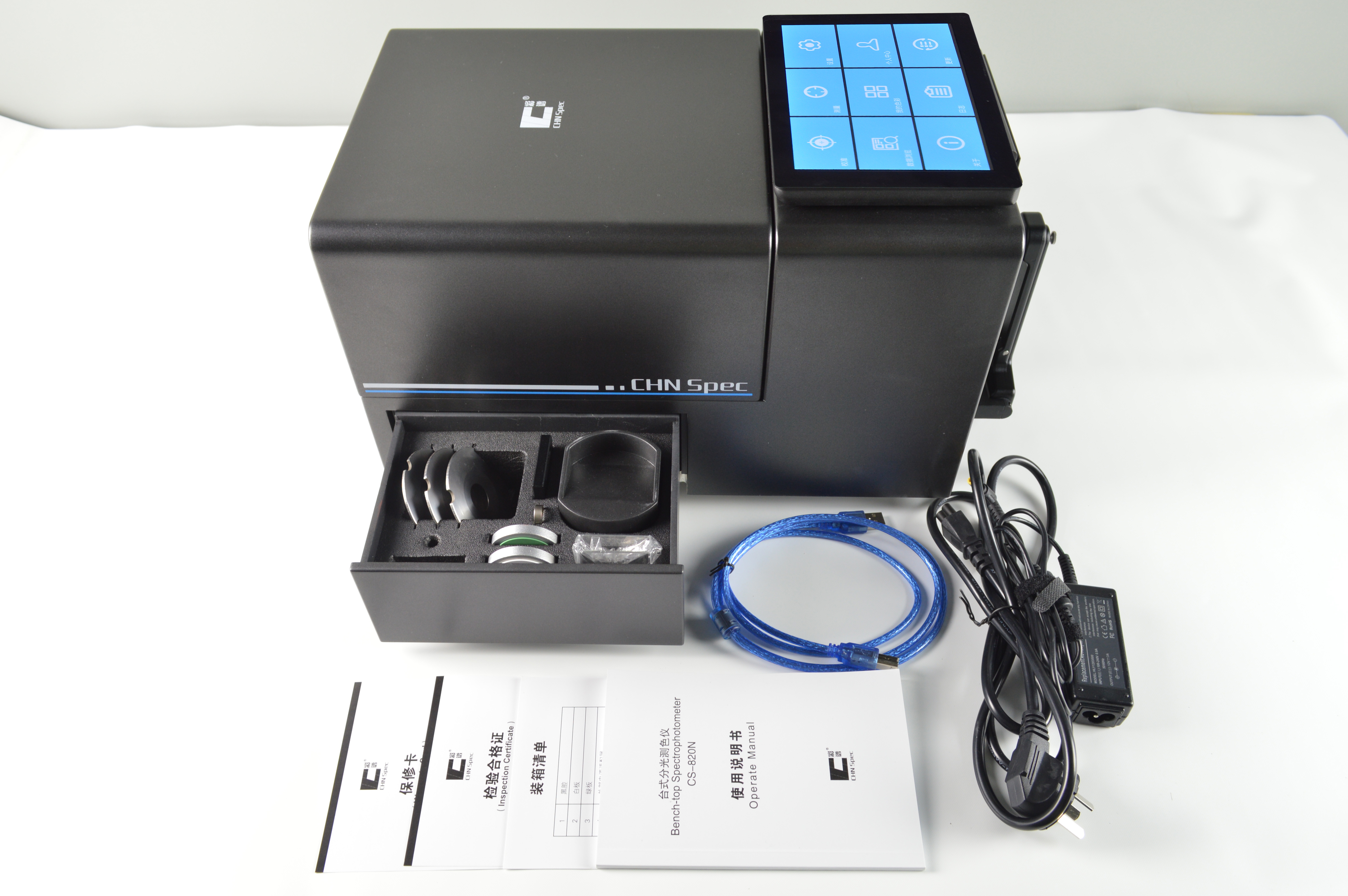 Touch Screen Benchtop Spectrophotometer With SCI&SCE And Pulsed And Led
