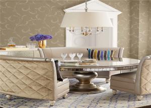 Wholesale Flower Design Vintage Damask Wallpaper , Modern Removable Wallpaper American Style from china suppliers