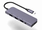 4K 1080P USB Type C Docking Station With SATA SSD HDD Slot