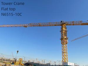 China 10ton Building Tower Crane 46.5m Climbing A Tower Crane N6515-10C on sale
