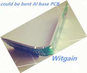 Wholesale LED Aluminum PCB Board Green Solder Mask Single Layer 1.6MM Thickness from china suppliers
