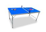 Indoor Outdoor Junior Table Tennis Table Easy Folding Portable Aluminum Table