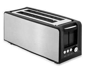 Wholesale Rectangle Stainless Steel Bread Toaster 4 Slice Long Toaster from china suppliers