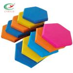 Fiberglass Sound Acoustic Panel Fabric Covering Mildewproof Practical
