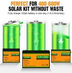 LiFePO4 Lithium Battery OEM ODM 24V 48V 72V 100AH 200AH 300AH 400AH Golf Cart