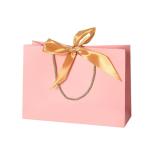 Ribbon Handle Cosmetic Paper Bags