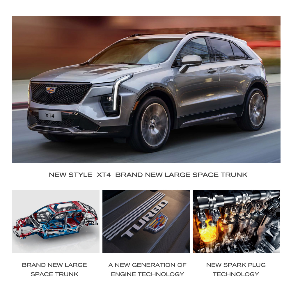 Cadillac XT4 Luxury SUV Fast Speed Automatic Gearbox Comfortable Leather Seats and 360° Rear Camera for Smooth Driving