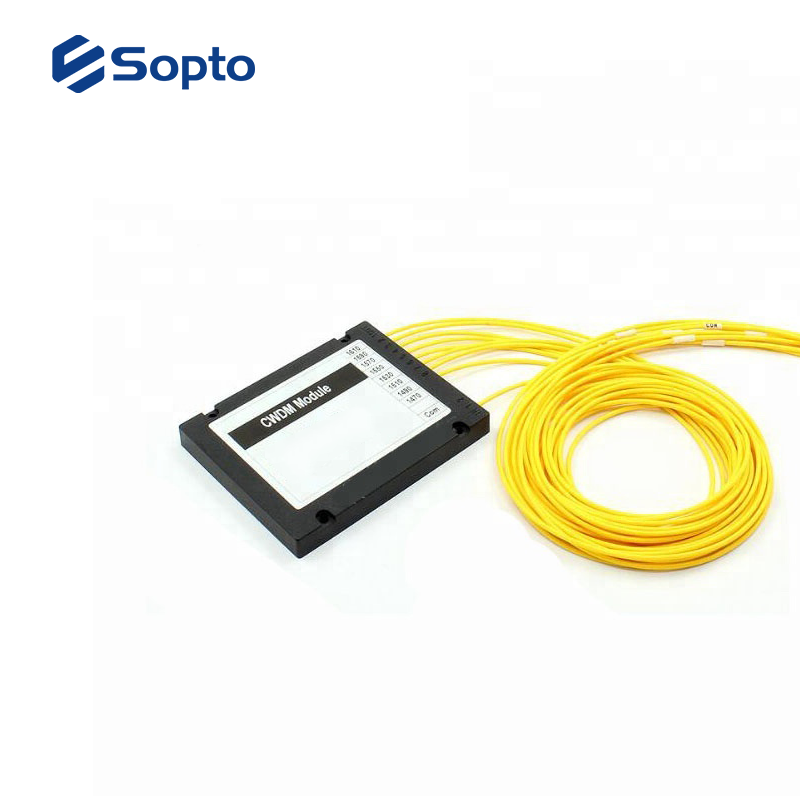 G657A1 Fiber Cwdm Module LC/UPC Connector 2*8 Wavelength 1470nm-1610nm