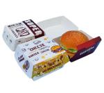 Burger French Fries Food Packaging Box Printing Eco-Friendly Food Container