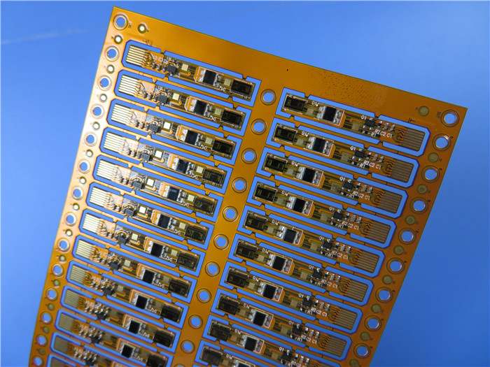 Assembled Flexible PCB Built On 0.15mm Polyimide (PI) With Immersion Gold for Portable Sound System