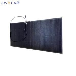 Wholesale Waterproof 18V Flexible Solar Panels 100W Lightweight Weather Resistant from china suppliers
