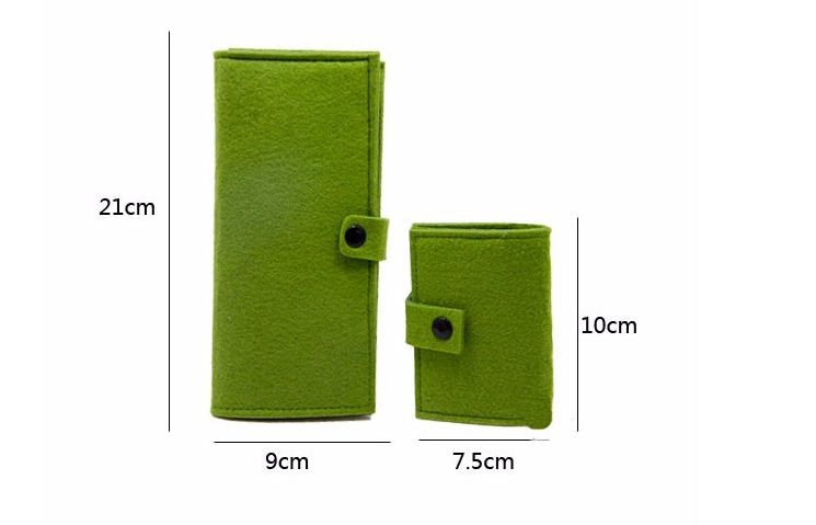 alibaba direct fashional and lovely felt wallet Manufacture from China