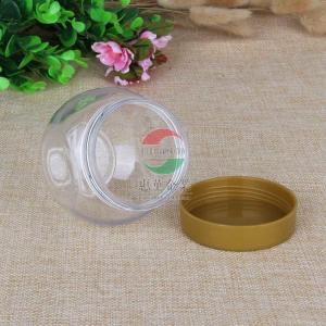 Wholesale 225ml Small Transparent Plastic Jar For Dry Fruit / Cookies Waterproof from china suppliers
