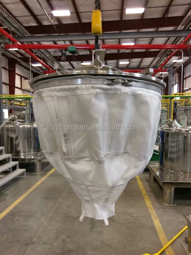 Flat Plate Structure Machinery Salt Fully Enclosed Basket Centrifuge Separator Solid Liquid Separation Filter Bag Centrifugte