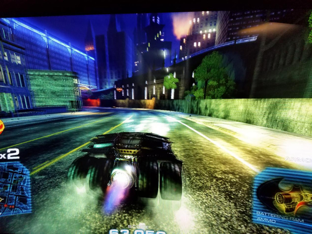 Batman Simulator Racing Arcade Machine For Kid ' S Playground 12 Months Warranty